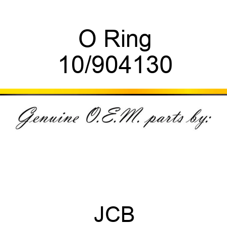 O Ring 10/904130