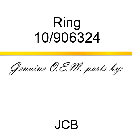 Ring 10/906324
