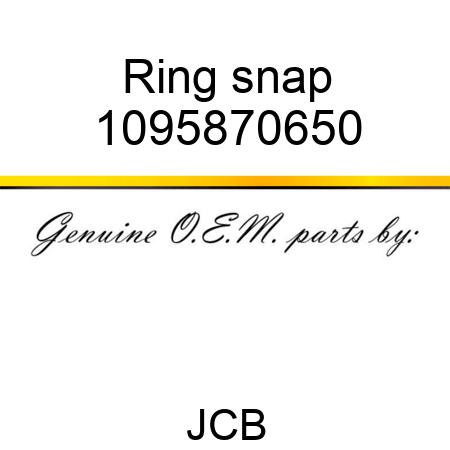 Ring, snap 1095870650