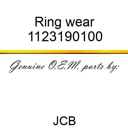 Ring, wear 1123190100