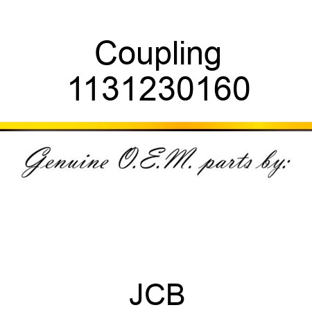 Coupling 1131230160