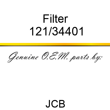 Filter 121/34401