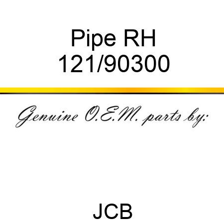 Pipe, RH 121/90300