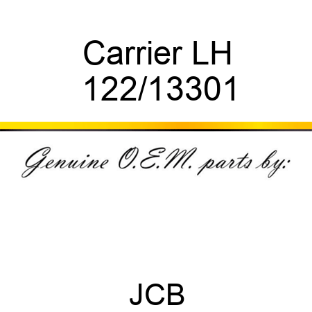 Carrier, LH 122/13301