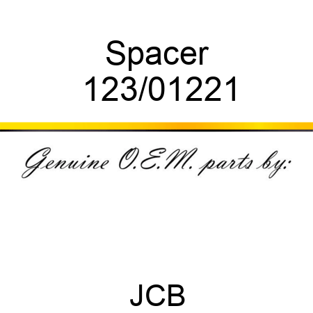 Spacer 123/01221