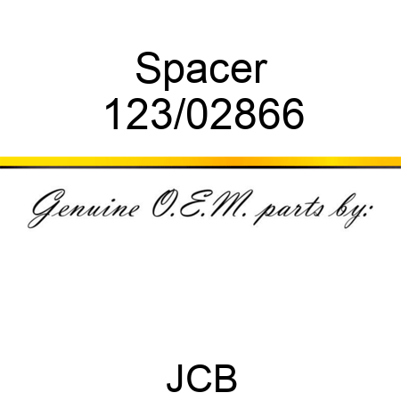 Spacer 123/02866