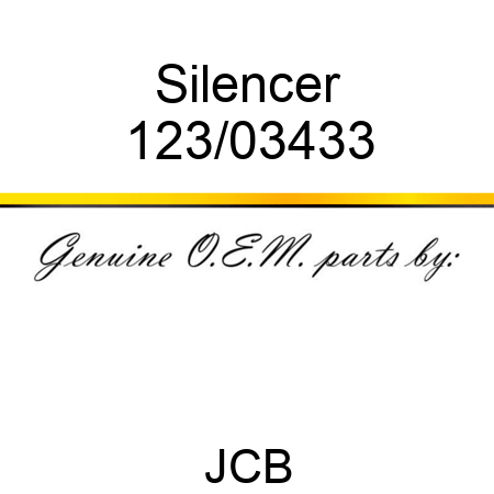 Silencer 123/03433