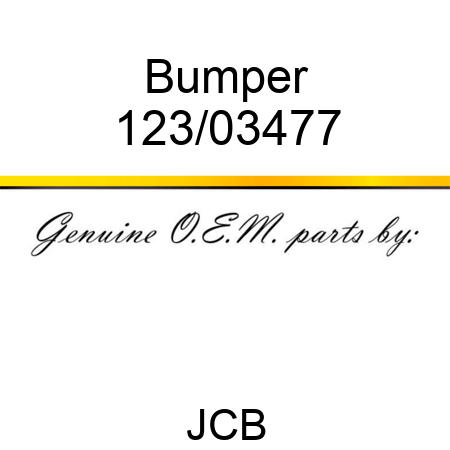 Bumper 123/03477