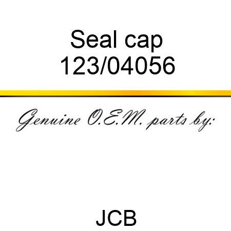 Seal, cap 123/04056