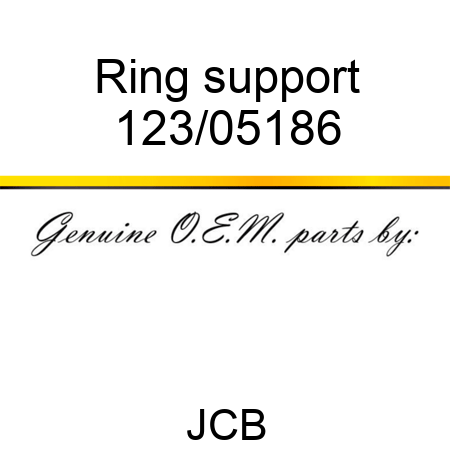 Ring, support 123/05186
