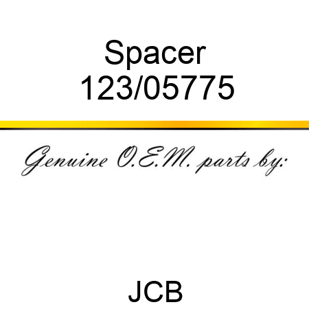 Spacer 123/05775