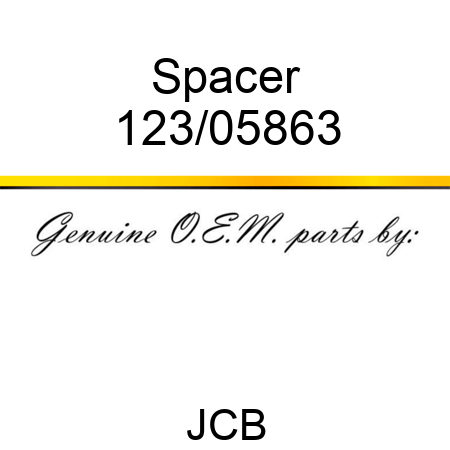 Spacer 123/05863