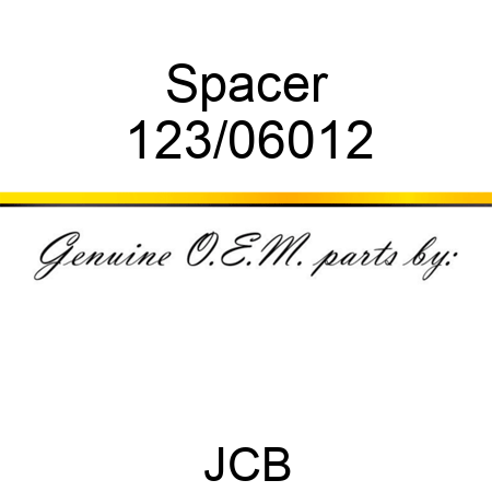 Spacer 123/06012