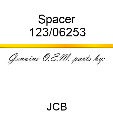 Spacer 123/06253
