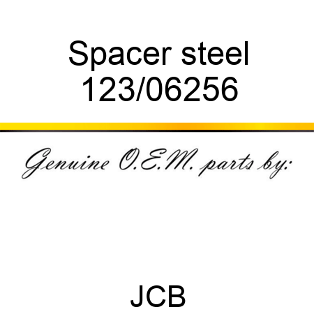 Spacer, steel 123/06256