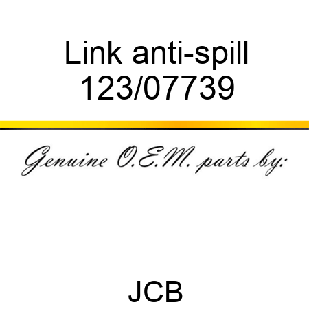 Link, anti-spill 123/07739