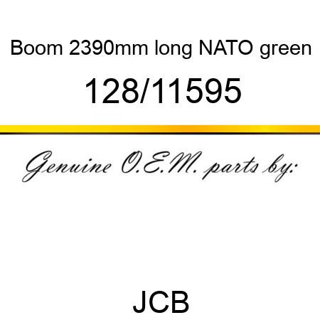 Boom, 2390mm long, NATO green 128/11595
