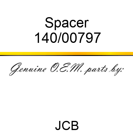 Spacer 140/00797