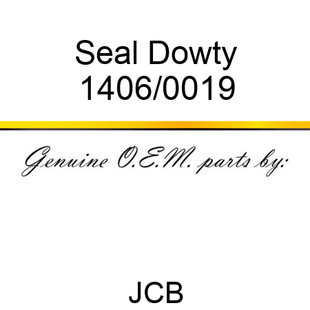 Seal, Dowty 1406/0019