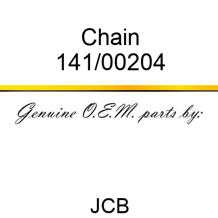 Chain 141/00204