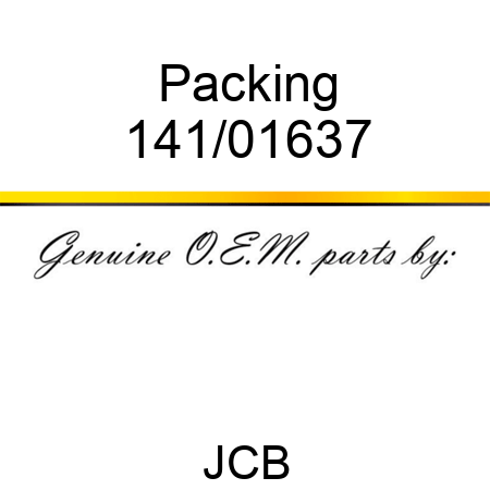 Packing 141/01637
