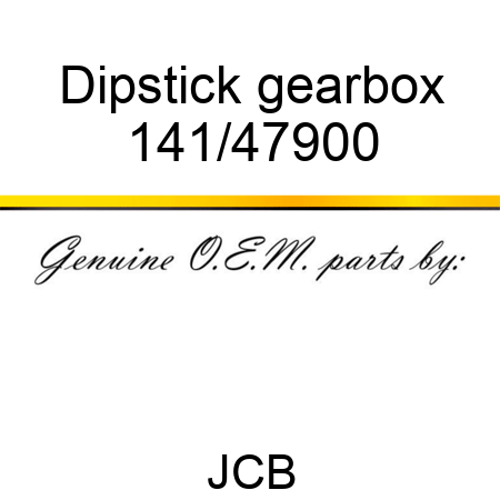 Dipstick, gearbox 141/47900