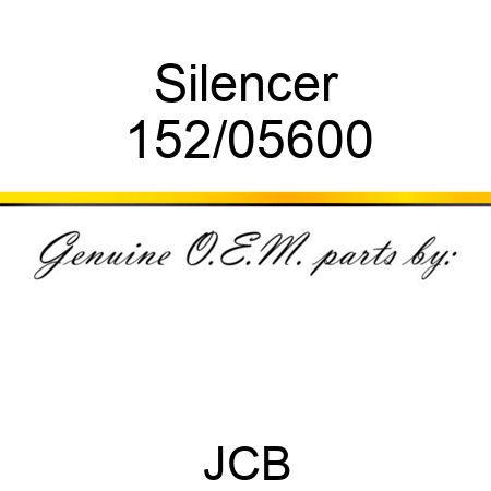 Silencer 152/05600