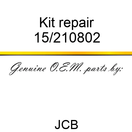 Kit, repair 15/210802