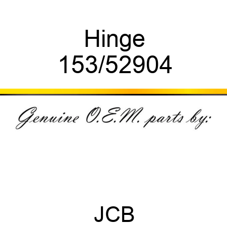 Hinge 153/52904