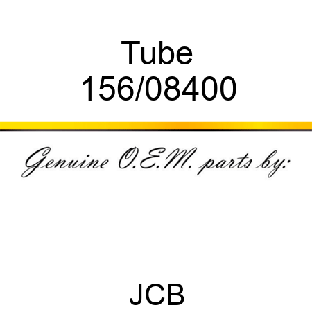 Tube 156/08400