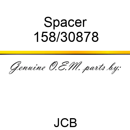 Spacer 158/30878
