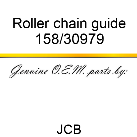 Roller, chain guide 158/30979