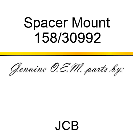 Spacer, Mount 158/30992