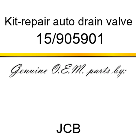 Kit-repair, auto drain valve 15/905901