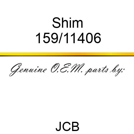 Shim 159/11406
