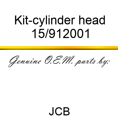 Kit-cylinder head 15/912001