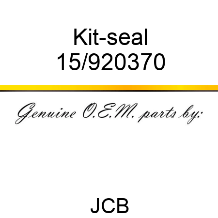 Kit-seal 15/920370