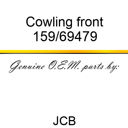 Cowling, front 159/69479