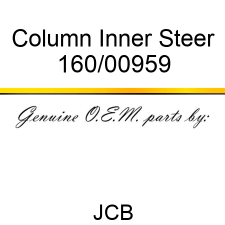 Column, Inner Steer 160/00959