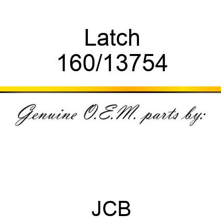 Latch 160/13754