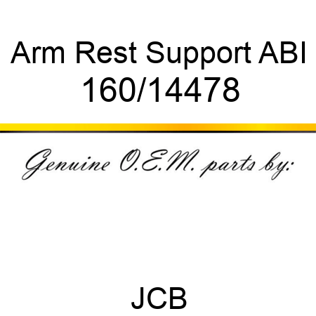 Arm Rest Support ABI 160/14478