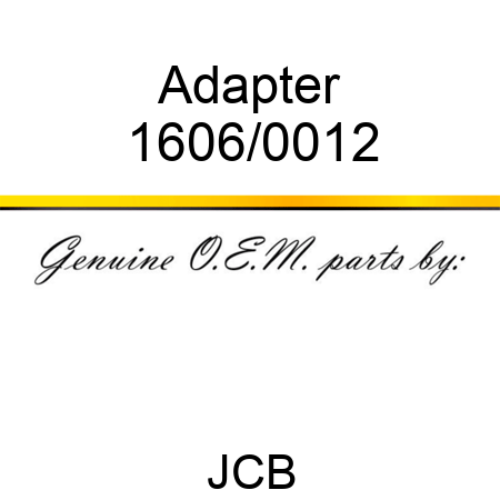 Adapter 1606/0012