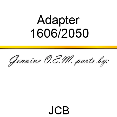 Adapter 1606/2050