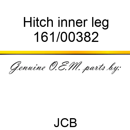Hitch, inner leg 161/00382
