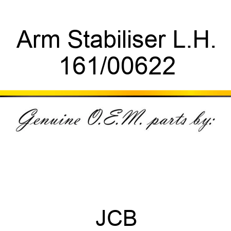 Arm, Stabiliser, L.H. 161/00622