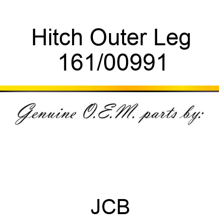 Hitch, Outer Leg 161/00991