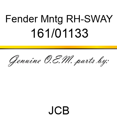 Fender, Mntg RH-SWAY 161/01133