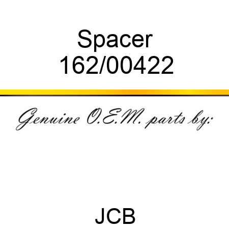 Spacer 162/00422