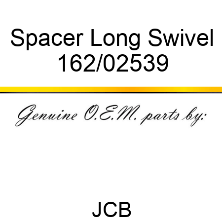 Spacer, Long Swivel 162/02539