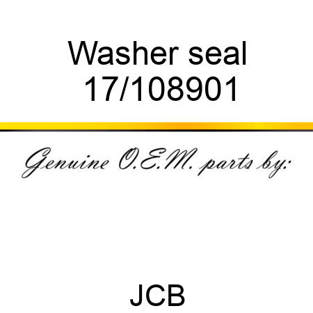 Washer, seal 17/108901